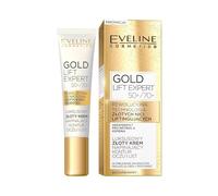 Eveline Gold Lift Expert 50-70+ crema per occhi e labbra 15 ml