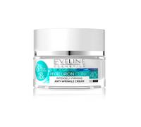 Eveline cosmetics Hyaluron Clinic 40+ , Antirughe, Giorno e Notte, Crema, Per il viso, 50 ml
