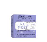 Eveline Cosmetics Korean Rituals Korean Rituals Crema viso rigenerante Ceramides+ con multiceramidi, fosfolipidi e olio di avocado, vegano, 50 ml