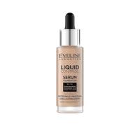 Eveline Cosmetics Liquid Control HD Liquid Foundation con niacinamide - Beige naturale n. 035, formula idratante a lunga durata 24 ore