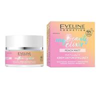 EVELINE COSMETICS My Beauty Elixir Matting Detoxifying Cream Hydrates Reduces Sebum Secretion Peach Matt Organic Based Vegan Formula 98% Natural Day & Night 50ml