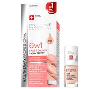 Eveline Cosmetics Nail Therapy Care & Colour balsamo per unghie 6 in 1 colore Nude 5 ml