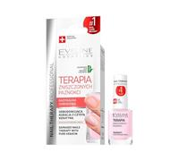 Eveline Cosmetics Nail Therapy Professional - Trattamento Avanzato per Riparazione Unghie, 12ml - Rinforza e Rigenera con Formula PowerNail H+K