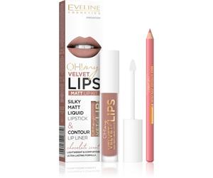 Eveline Cosmetics OH! my LIPS Velvet kit per labbra 11 Cookie Milkshake 1 pz