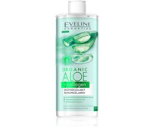 Eveline Cosmetics Organic Aloe+Collagen acqua micellare detergente 500 ml