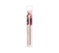 Eveline Cosmetics Pennello Precision ombretti e trucco liquido - Setole naturali e sintetiche, manico in legno ergonomico