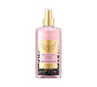 Eveline Cosmetics Pink Panther Mist Corpo Sensuale - Pompelmo Esotico, Bergamotto & Fragola con Gelsomino & Muschio - Formula Vegana Senza Alcol per Corpo, Capelli & Vestiti - Formato da Viaggio