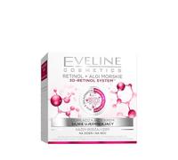 Eveline Cosmetics Retinol + Alga Marina Crema Giorno/Notte Rassodante - Idratante Ringiovanente per Tutti i Tipi di Pelle con Estratto di Seta, Olio d'Oliva e D-Pantenolo - 50ml