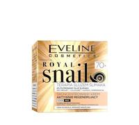 Eveline Cosmetics Royal Snail trattamento idratante e illuminante intenso giorno e notte 70+ 50 ml