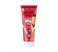 Eveline Cosmetics Siero dimagrante termoattivo anticellulite Slim Extreme 4D con bruciatore termico di grassi, Isocell Slim & caffeina, riduce i grassi, anti-cellulite, rassodante, 250 ml
