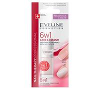Trattamento professionale Care & Color Nail Therapy 6ÎN1 - French, 5 ml, Eveline Cosmetics