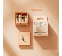 Eveline Cosmetics Temperino Doppio con Contenitore e Pulitore - Perfetto per Occhi, Labbra e Sopracciglia