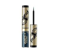 Eveline Cosmetics Variete Eyeliner Glitter Impermeabile Lunga Durata - Tenuta 24 Ore, Asciugatura Rapida, Applicatore a Pennello - Disponibile in Oro, Marrone, Turchese e Argento