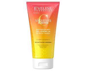 Eveline Cosmetics Vitamin C 3 x Action Gel-essenza Detergente Viso 150 ml