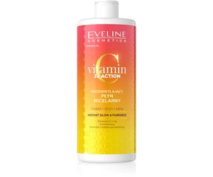 Eveline Cosmetics Vitamin C 3x Action acqua micellare illuminante e idratante 500 ml