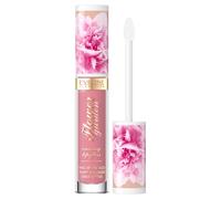 Eveline Cosmetics Flower Garden lucidalabbra in crema con acido ialuronico colore 01 Delicate Rose 4,5 ml