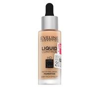 Eveline Liquid Control HD Mattifying Drops Foundation fondotinta lunga tenuta con un effetto opaco 015 Light Vanilla 32 ml