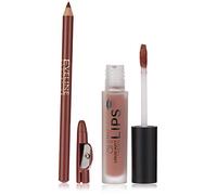 Eveline Oh! My Lips Matt Lip Kit Liquid Matt Lipstick and Contour Lip Liner