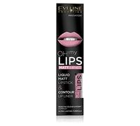 Eveline Oh! My Lips Matt Lip Kit Liquid Matt Lipstick and Contour Lip Liner