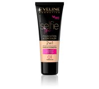 Eveline Selfie Time 2w1 primer per il viso 30 ml Porcelain