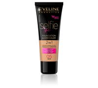 Eveline Selfie Time Fondotinta 2in1 Coprente e Idratante 05 30 ml Beige