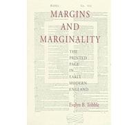 Evelyn B. Tribble Margins and Marginality (Copertina rigida)