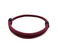 EVEMATE Braccialetto Paracord dalla corda della vela | Per uomini e donne | Fascia regolabile in paracord da surfista | Semplice e discreto per il tempo libero e lo sport (Viola)