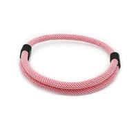 EVEMATE Braccialetto Paracord dalla corda della vela | Per uomini e donne | Fascia regolabile in paracord da surfista | Semplice e discreto per il tempo libero e lo sport (Rosa)