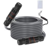 Evember Cavo di prolunga Ethernet | Estensione impermeabile IP68 | Schermatura incorporata Ossigeno - rame, alta velocità di trasferimento, supporta protocollo 1000M