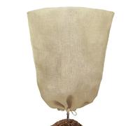 Evember Coperture Antigelo per Piante - Coperta in Lino con Cerniera,Coperture Invernali per Piante con Cordino Regolabile E Fibbia,per Albero da Frutto Arbusto di Bacche Coniglio Scoiattolo