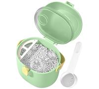 Evember Distributore Di Latte In Polvere Portatile Da Viaggio - Contenitore Per Purea Di Frutta Con Cucchiaio Dosatore - Contenitore Ermetico Per Genitori In Viaggio Asili Nidi Casa Trasferte