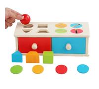 Evember Giocattolo Forme Geometriche, Gioco Educativo Bambini, attività Interattiva per Sviluppo Cognitivo e Coordinazione Occhio-Mano dai 2-4 Anni Ideale per Casa Scuola e Viaggi