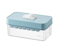 Evember Stampo, Creatore per congelatore, Creatore di grande capacità a 60 griglie, vassoio per ghiaccio a doppio livello resistente alle fuoriuscite per whisky, cocktail, birra