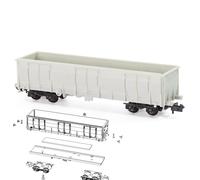 Evemodel 1 Set Traccia N 1:160 Camion Gondole Smontato DIY Modellino di Carrello