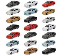 Evemodel 50 pezzi modello pista auto modellismo veicolo Diycraft decorazione auto mini giardino decorazione bonsai casa delle bambole (traccia H0)