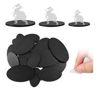Evemodel Base in plastica per modellismo per la decorazione della tavola dei giochi di guerra (20PCS ovuli)