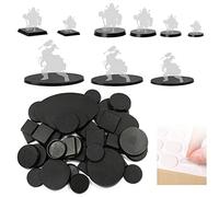 Evemodel Base in plastica per modellismo per la decorazione della tavola dei giochi di guerra (80PCS misto)
