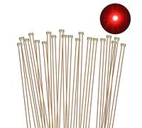 Evemodel C0402R-20-EU - 20 cavi in rame, 0,1 mm, colore: rosso SMD LED 0402