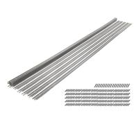 Evemodel Tracce flessibili per modelli N 1:160 1m - Personalmente flessibile e facile da collegare per il vostro sistema di rotta ferroviaria personalizzato per la pianificazione delle rotte senza