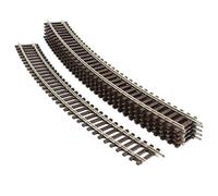 Evemodel Traccia H0 1:87 codice 100 19" modello raggio curva pista rame nichel binario paesaggistica (6/Pkg)