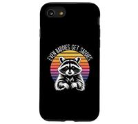 Even Baddies Get Saddies Raccoon Custodia per iPhone SE (2020) / 7/8