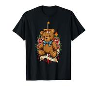 Even The Cute Ones Snap Edgy Teddy Design Bear Maglietta