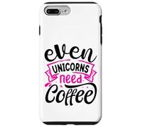 Even Unicorns Need Coffee Custodia per iPhone 7 Plus/8 Plus