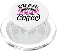 Even Unicorns Need Coffee PopSockets PopGrip per MagSafe
