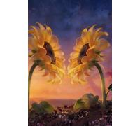 Even When the Sun Sets, We Rise: The Perfect Sunflower Journal for Couples, Partners, Journaling, Gratitude, Self-reflection, and Inspirational Gifts (Notebook Diary)