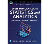 David M. Levine David Step Even You Can Learn Statistics and Analyt (Tascabile)