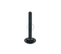 eVendix Piedino compatibile con Electrolux 117368700/3 anteriore 115 mm per lavastoviglie