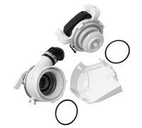 eVendix Pompa di riscaldamento compatibile con AEG 405537379/1 motore Bleckmann Kpl con testa e riscaldamento per lavastoviglie