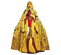 Evengigy Antico Egitto Tribe Series stampa Donne Uomini Adulti Halloween Mantello Con Cappuccio Mantello Con Cappuccio Cosplay Mantello Veste Uniforme