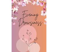 Evening Drowsiness: Each page colored notebook, 120 ruled pages, take a notes and feel relax
